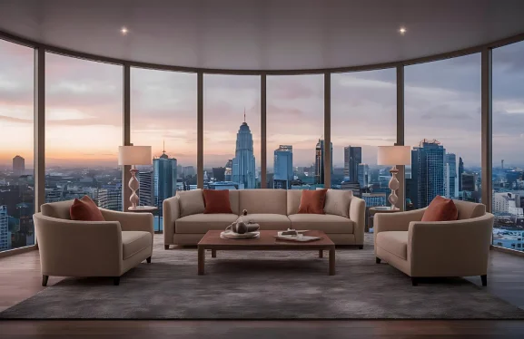 Downtown High Rise Penthouse interior design consultant in DubaiDowntown High Rise Penthouse interior design consultant in Dubai
