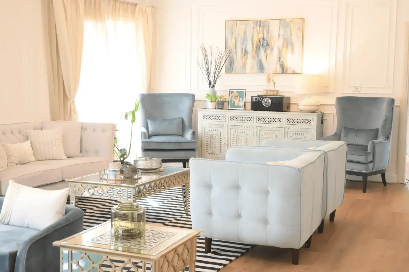 Installation styling and handover in concept to completion interior design